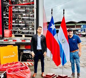 Primer cargamento de manzanas chilenas llega a Paraguay y marca hito comercial - 5Días