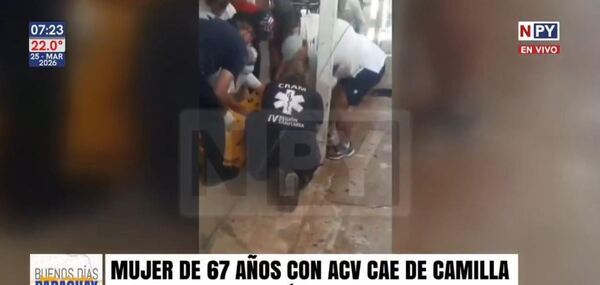Reportan presunta negligencia tras caída de paciente con ACV durante traslado médico