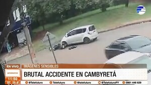 Brutal accidente de tránsito en Cambyretá