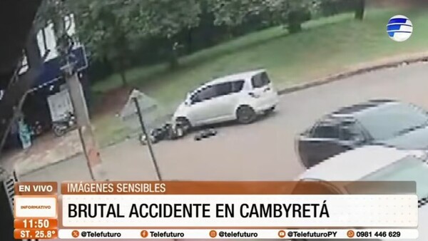 Brutal accidente de tránsito en Cambyretá