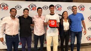 Merecido homenaje a Daniel Vallejo