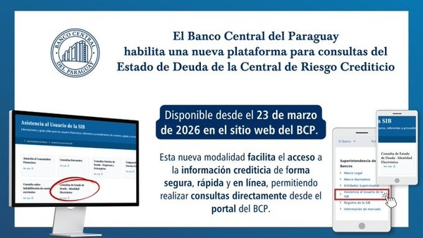 Ciudadanos pueden consultar su estado de deuda en línea a través del BCP - ADN Digital