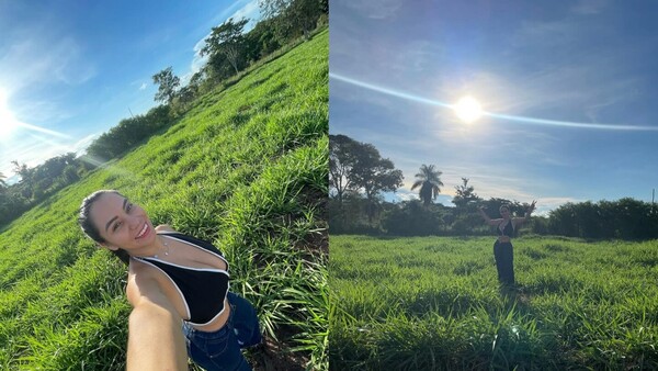 ¡Terreno propio! La modelo Karina Flores festejó su cumple con tremendo autoregalo