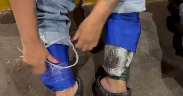 La Nación / En Aduana de Foz hallan 4 kilos de hachís en las piernas de dos pasajeras de mototaxi