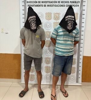 Supuestos ladrones de escuela en la cárcel - Concepción al Día