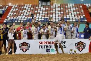 Superliga de Fútbol Playa: Luqueño gana la 3ª Etapa - Polideportivo - ABC Color