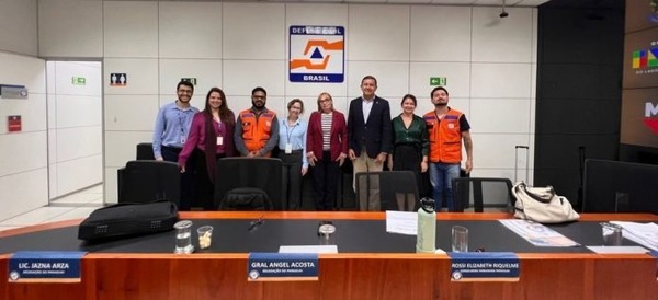 Paraguay y Brasil fortalecen cooperación bilateral ante emergencia de riesgos y desastres - ADN Digital