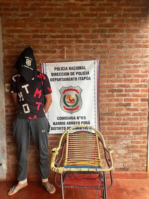 Detienen a presunto autor de hurto y recuperan bienes robados en Cambyretá
