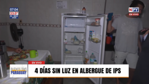 Albergue del IPS lleva cuatro días sin electricidad, denuncian familiares de pacientes