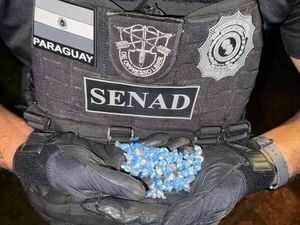 SENAD desarticula punto de microtráfico en Caaguazú y retira dosis de circulación