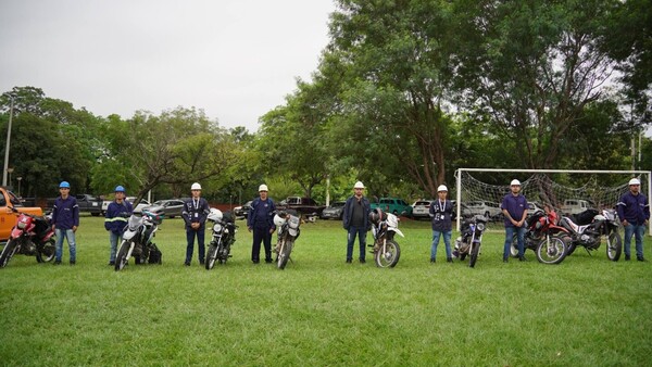 Inédito operativo: ANDE saldrá a cortar la luz en moto y con cámaras corporales