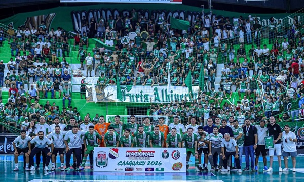 Caaguazú y Villa Hayes parten con ventaja tras el inicio del cuadrangular final del Nacional de Fútbol de Salón - OviedoPress