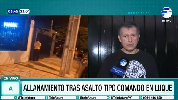 Cae depósito con botín de asalto comando