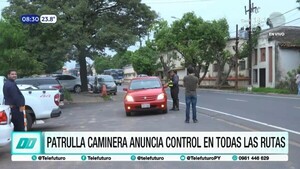 Operativo de Semana Santa: controles en rutas, multas y advertencias