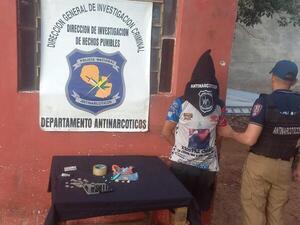 Popular / Presunto crackero detenido con varias dosis