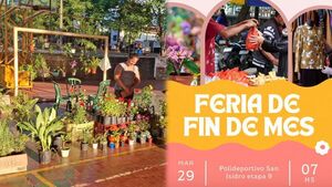 Invitan a la tercera feria de fin de mes en el barrio San Isidro de Encarnación