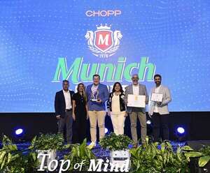 Por cuarto año consecutivo, Munich es la marca más recordada en la categoría chopp del Top Of Mind - Negocios - ABC Color