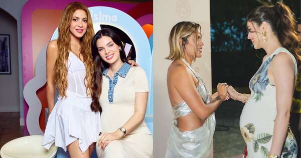 La Nación / En apenas 24 horas, Nadia Ferreira estuvo con Shakira y luego con Karol G