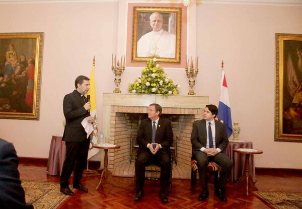 Presidente Martínez Simón asistió a encuentro con el Cuerpo Diplomático