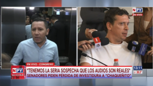 "Le pedimos que renuncie a su banca”: Senadores solicitan pérdida de investidura a Chaqueñito