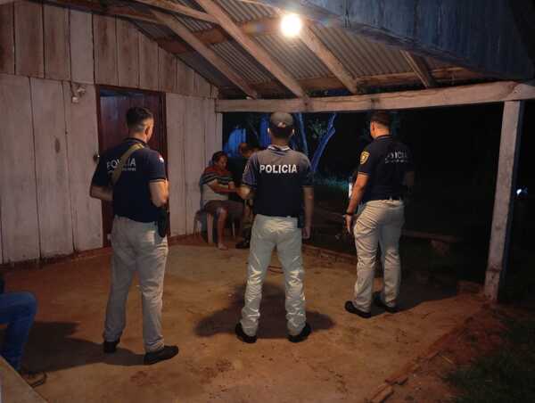 Allanamiento en busca de presunto autor de homicidio en San Pedro del Paraná