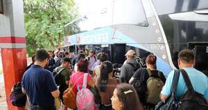 Diario HOY | Estación de Buses de Asunción activa operativo especial por Semana Santa