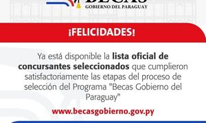 Más jóvenes acceden a oportunidades: Gobierno publica lista oficial de seleccionados del programa de becas 2026