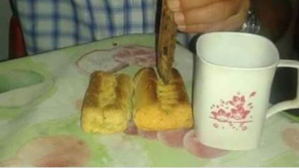 Ojo: que la chipa dura no te rompan los dientes