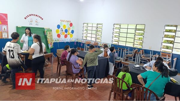 MULTITUDINARIA JORNADA DEL PROGRAMA “ESCUELA CON SALUD” EN CAMBYRETÁ