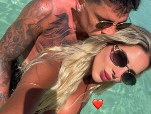 Popular / Iturbe se mostró enamorado y presumió a su rubia