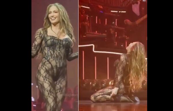 Popular / Jennifer López hizo explotar la redes en Las Vegas, pelando cuerazo a sus 56 años