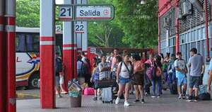 La Nación / Asunción: estación de buses activará operativo Semana Santa desde mañana viernes