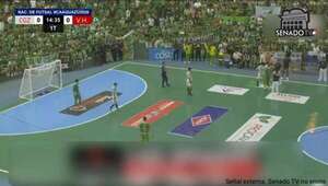 Senado transmite partido de fútbol de salón en señal oficial en medio de polémica por uso de recursos - Política - ABC Color