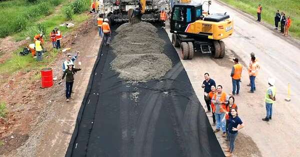 La Nación / Ruta PY05: pusieron a prueba pavimento rígido