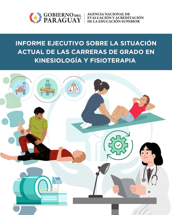 ANEAES presenta informe ejecutivo sobre situación de las carreras de Kinesiología y Fisioterapia en Paraguay