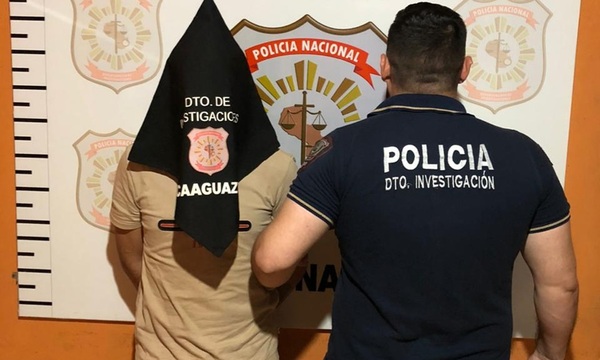Detienen en Caaguazú a un hombre con orden de captura por robo agravado desde el año 2018 - OviedoPress