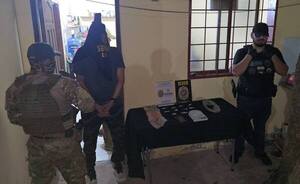 SENAD detiene a “Cuba” por microtráfico de cocaína en Asunción