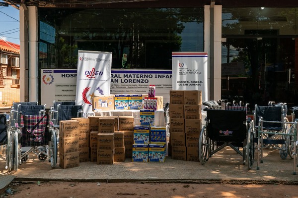 Hospital General de San Lorenzo recibió insumos médicos y equipamientos para reforzar atención a pacientes » San Lorenzo PY