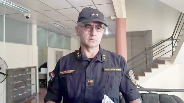 Cambian al director policial de Alto Paraná tras reiterados hechos de inseguridad