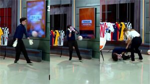 Popular / (VIDEO) Jugaron a los penales en vivo y, ¡rompieron una tele!