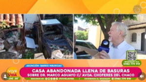 Denuncian casa abandonada hace más de 10 años