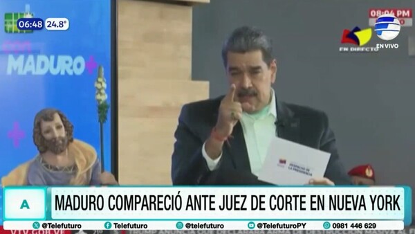 Justicia de EE. UU. mantiene causa contra Nicolás Maduro y Cilia Flores