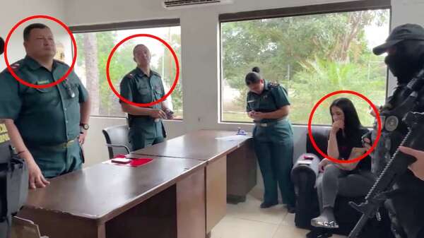 Marihuana, preservativos, machetillo, cosméticos y hasta tacos altos tenía Gianina García en sus celdas en Viñas Cue - Policiales - ABC Color