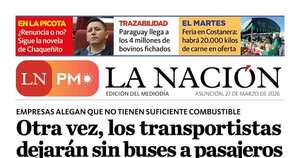 La Nación / LN PM: edición del 27 de marzo