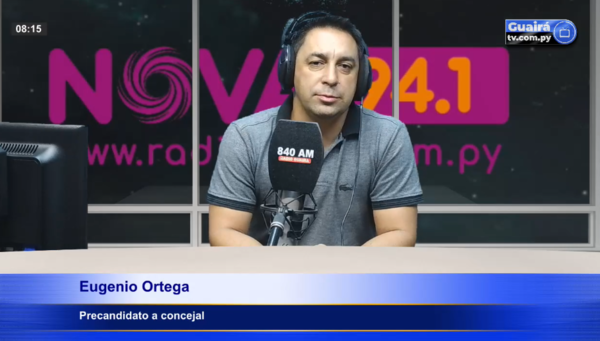 EUGENIO ORTEGA QUIERE RECUPERAR ESPACIOS RECREATIVOS