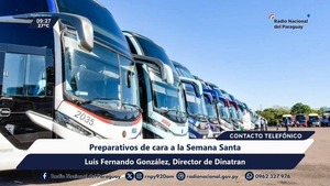 Dinatran libera horarios de buses por Semana Santa - ADN Digital