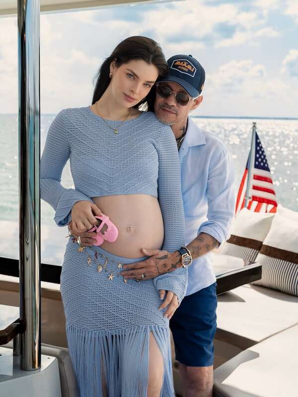 ¡Nadia Ferreira y Marc Anthony revelaron el sexo de su bebé en camino! - Gente - ABC Color