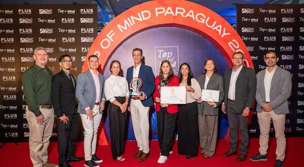 Cavallaro logra doble distinción en el Top Of Mind 2026 - Empresariales - ABC Color