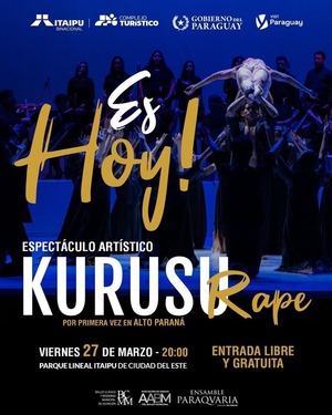 Arte y tradición: “Kurusú Rape” llega al Parque Lineal Itaipú