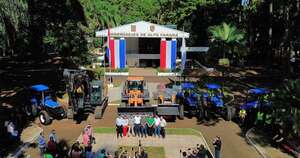 La Nación / Gobernación invierte en máquinas agrícolas y viales para apoyar al campo